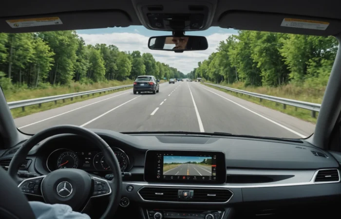 camera voiture interieur